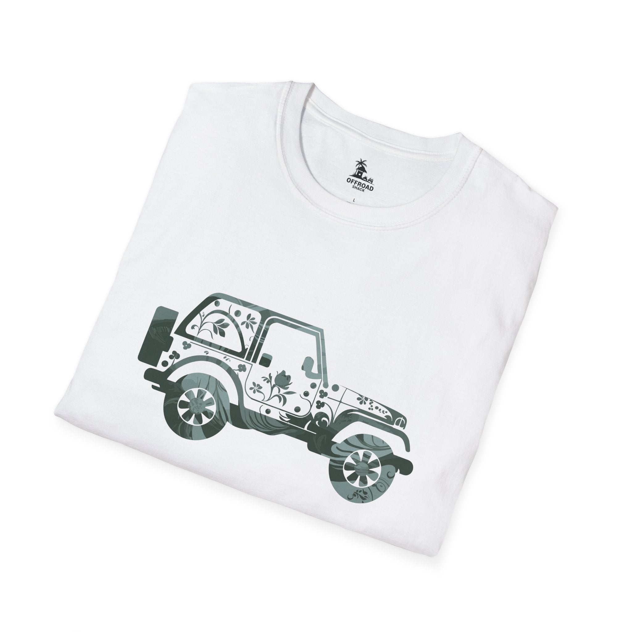 Floral Jeep Tee