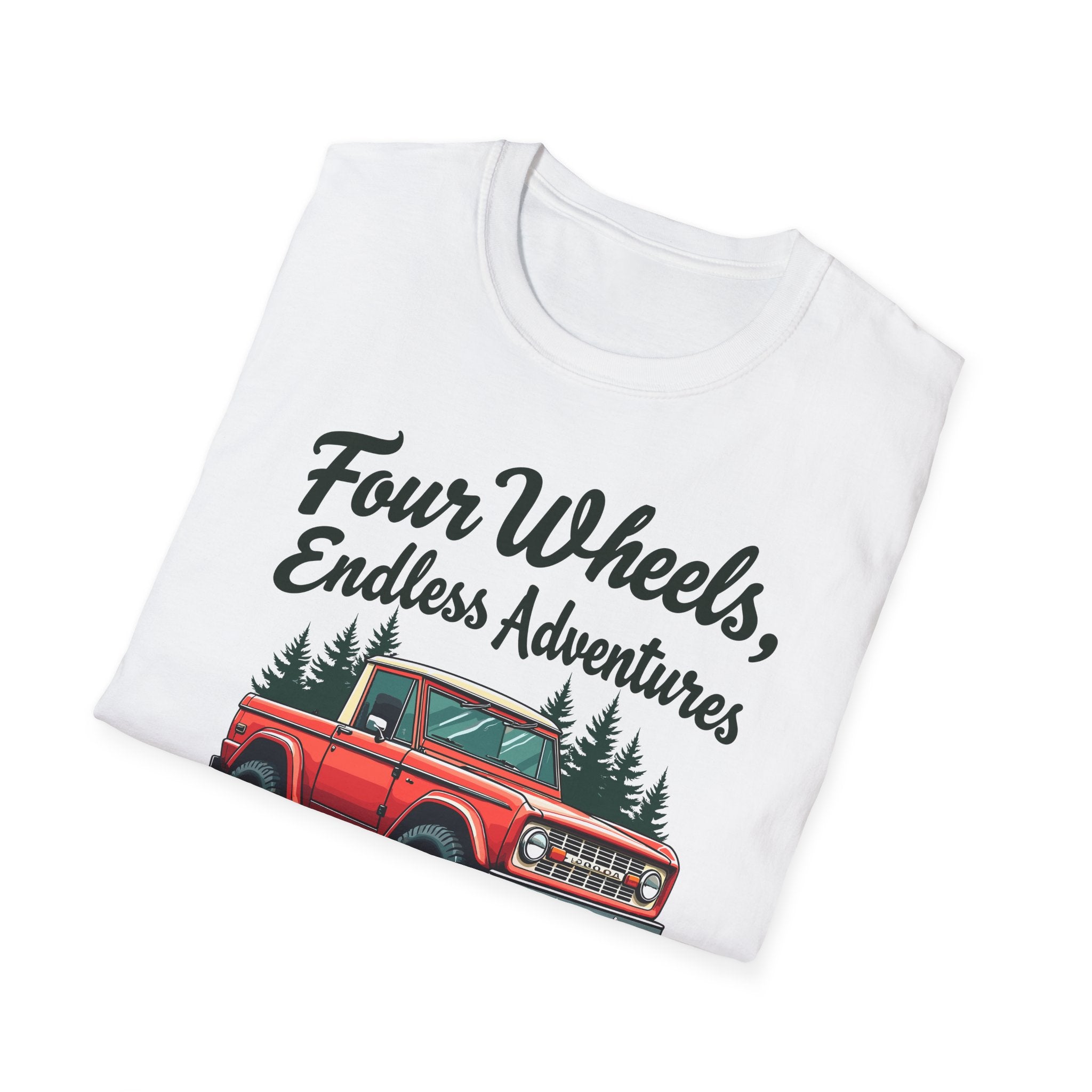 Four Wheels Adventure Tee