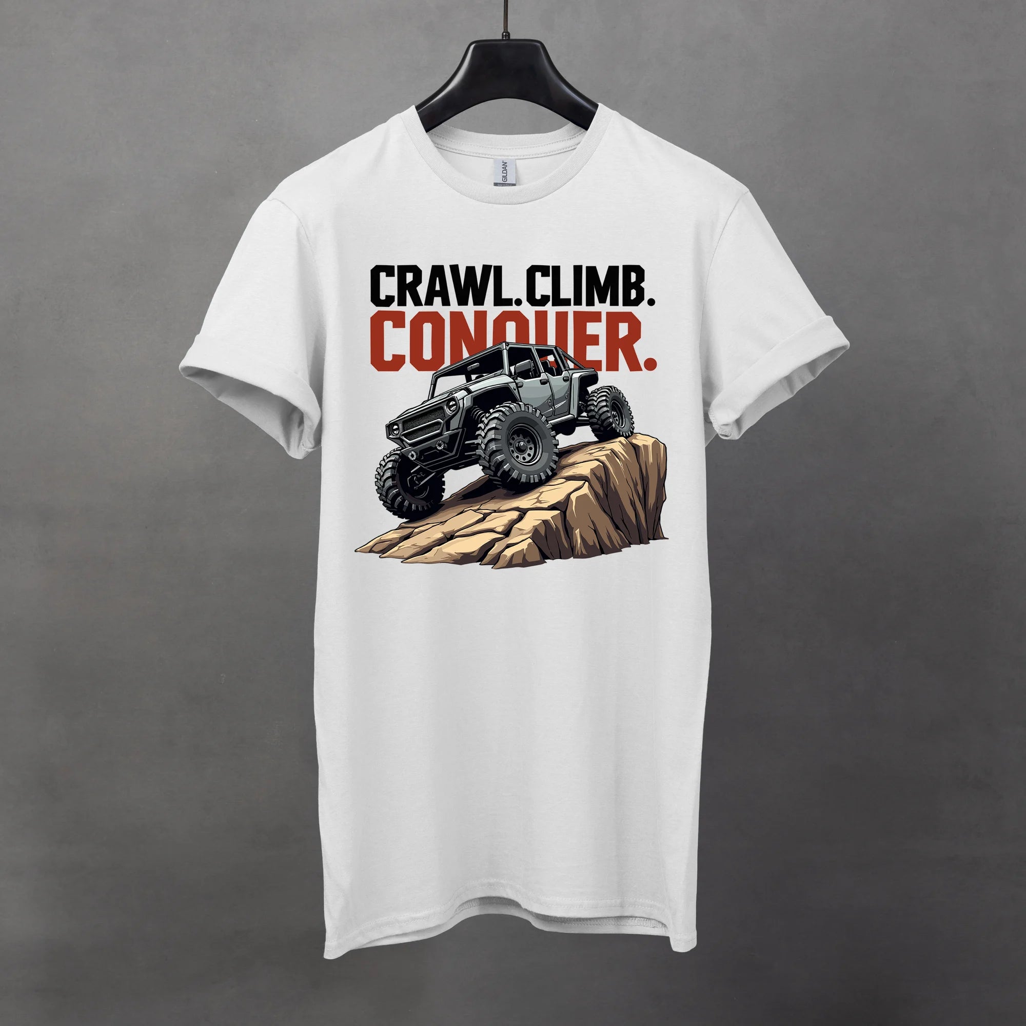 Crawl Climb Conquer Tee
