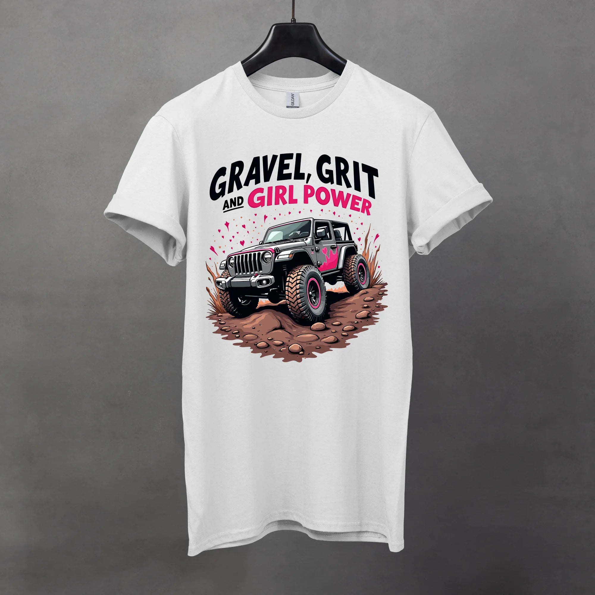 Gravel, Grit & Girl Power Tee