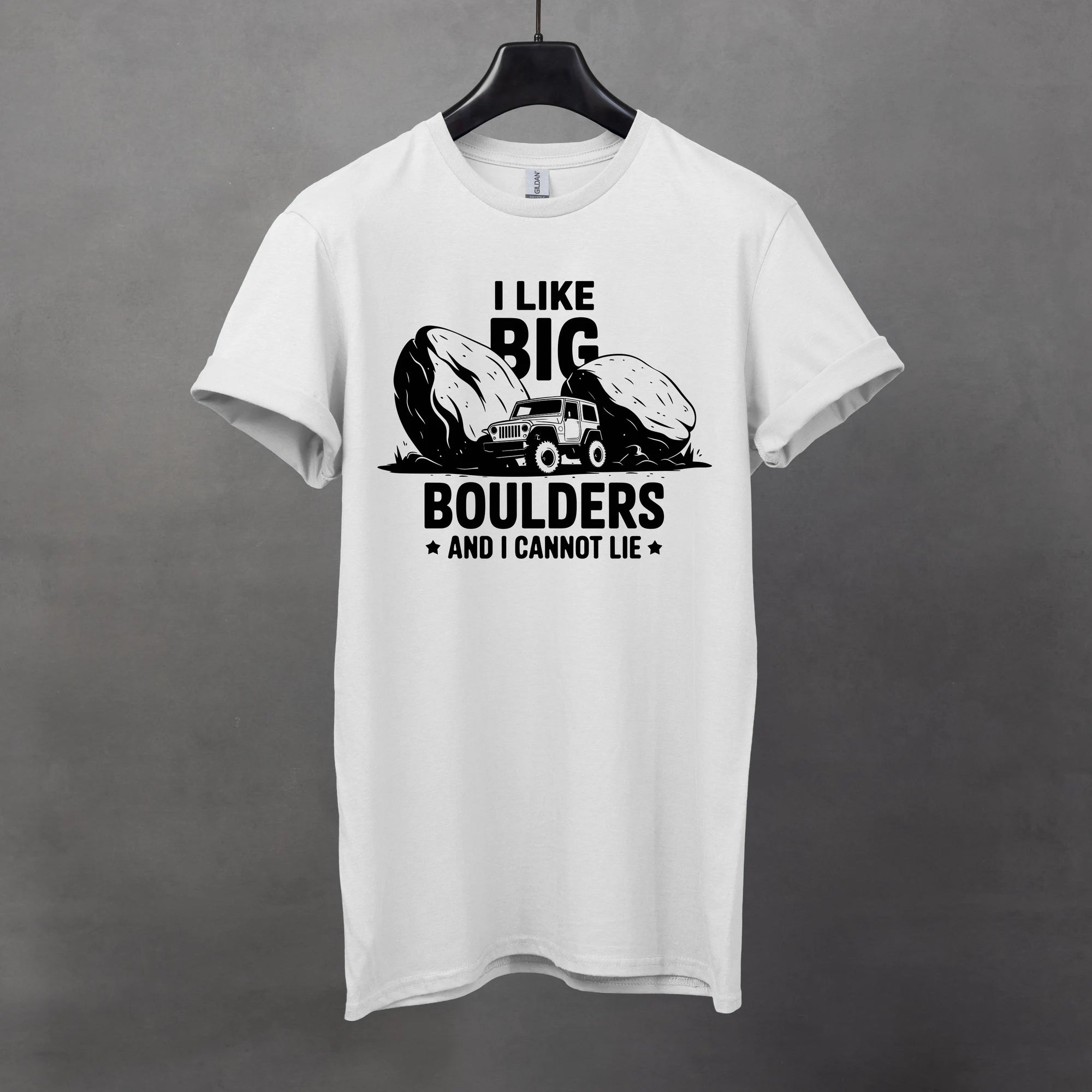 I Like Big Boulders Tee