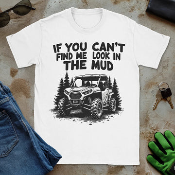 Find Me in the Mud Tee