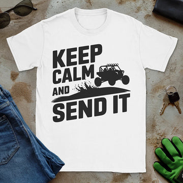 Keep Calm and Send It Tee