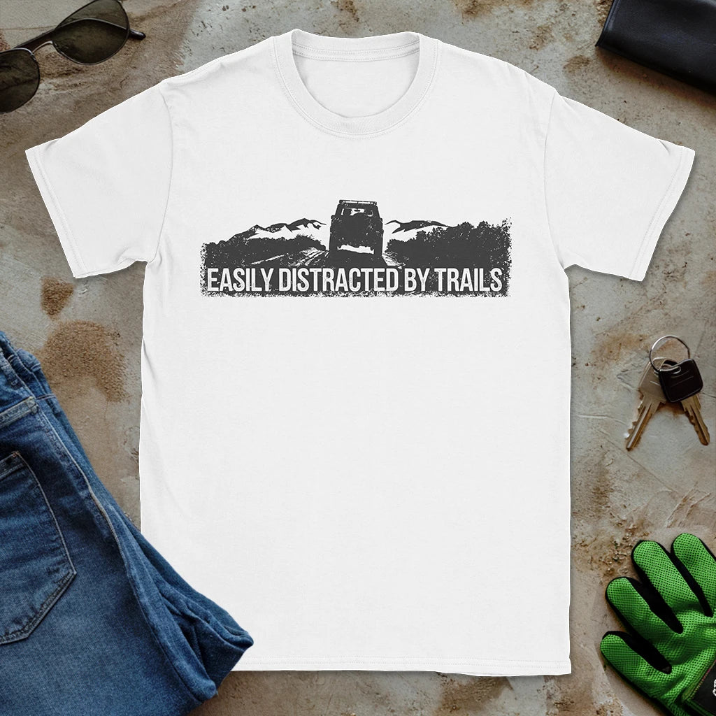 Easily Distracted by Trails Tee