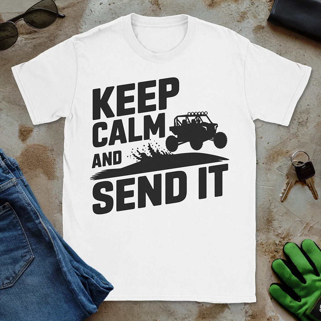Keep Calm and Send It Tee