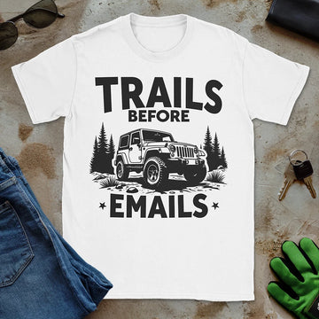 Trail Before Emails Tee