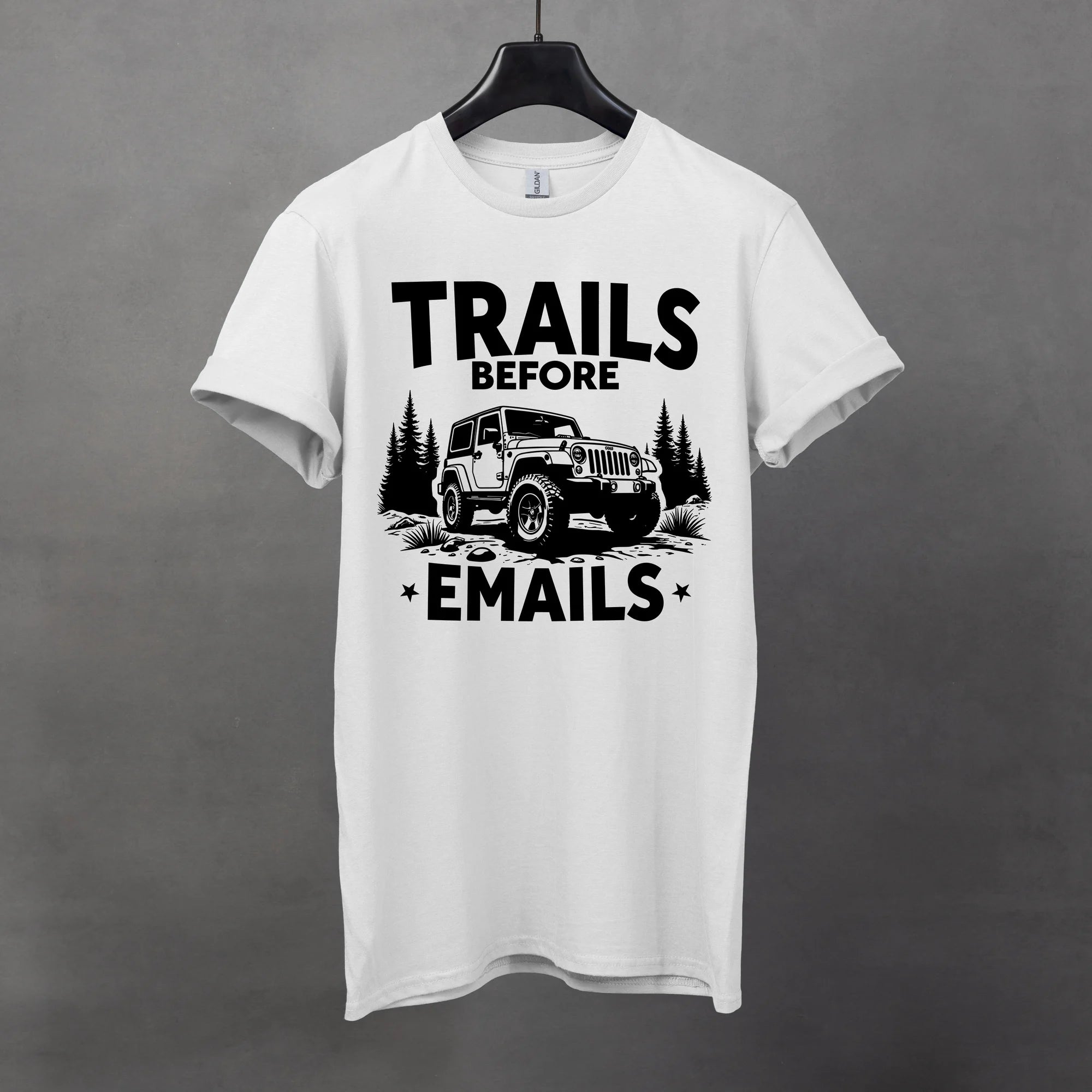 Trail Before Emails Tee