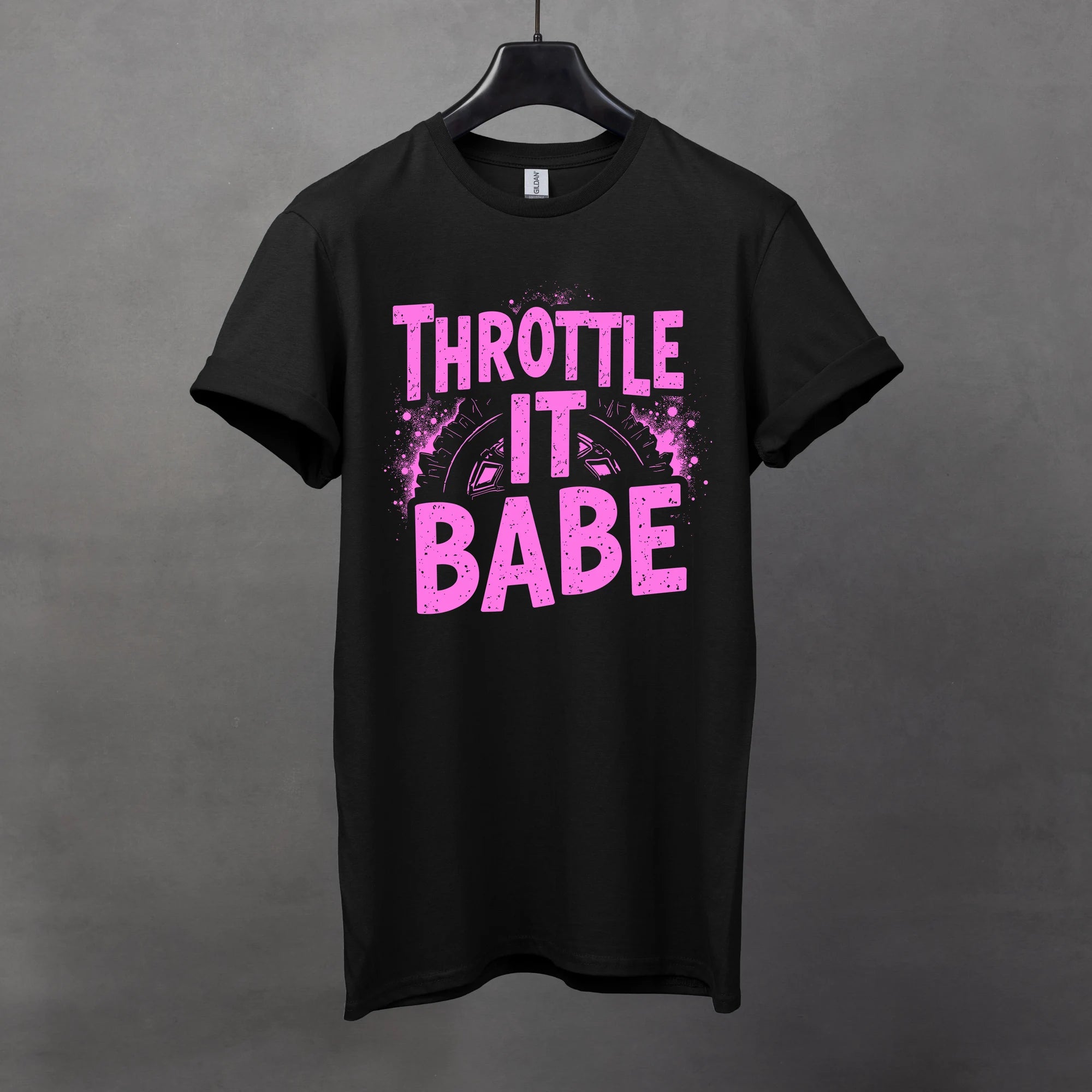 Throttle It Babe Tee